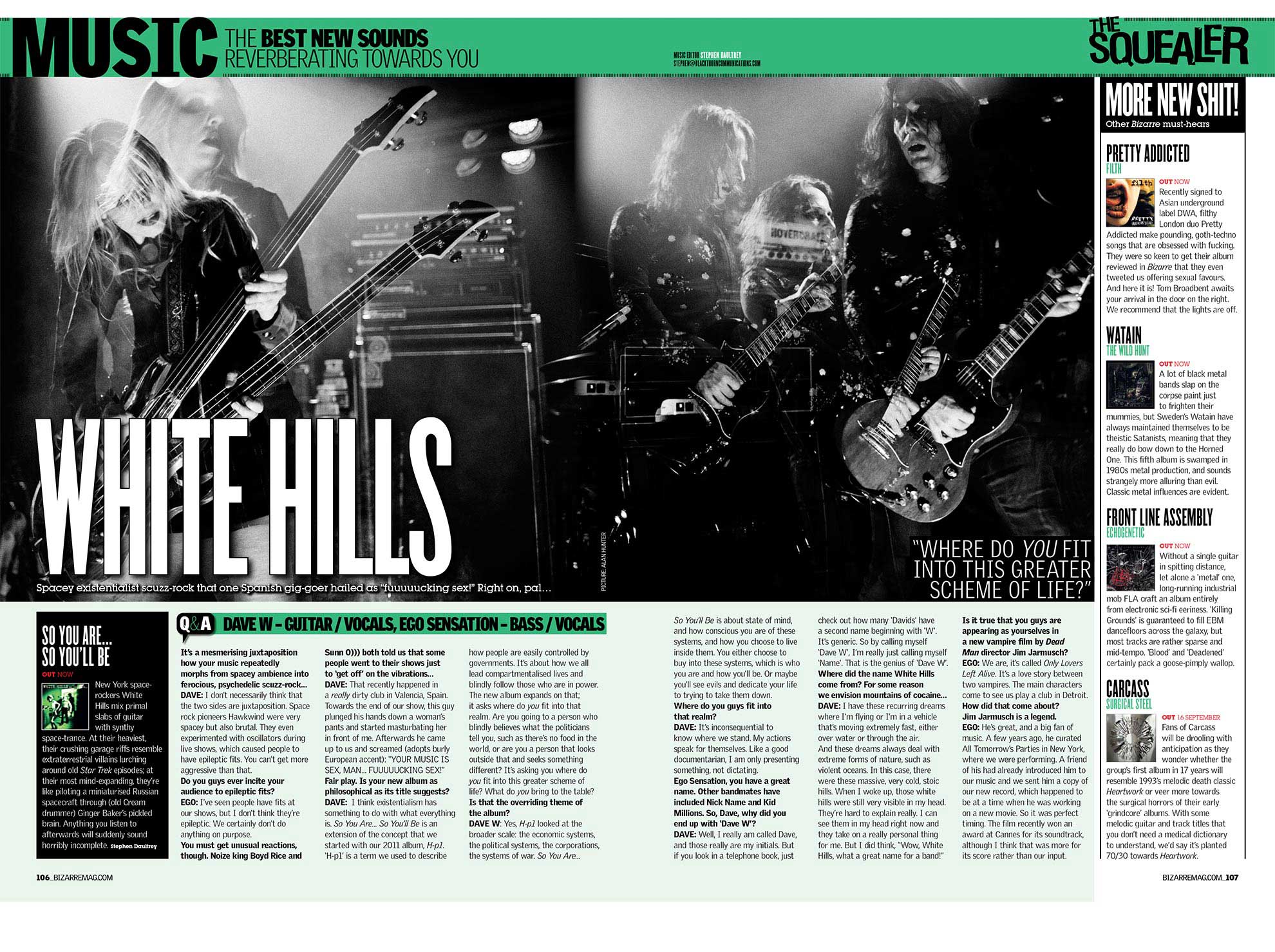 White Hills — Bizarre Mag 2013